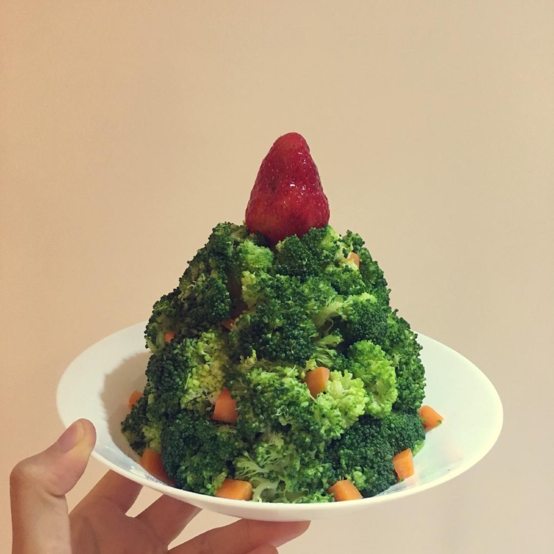 圣诞树沙拉