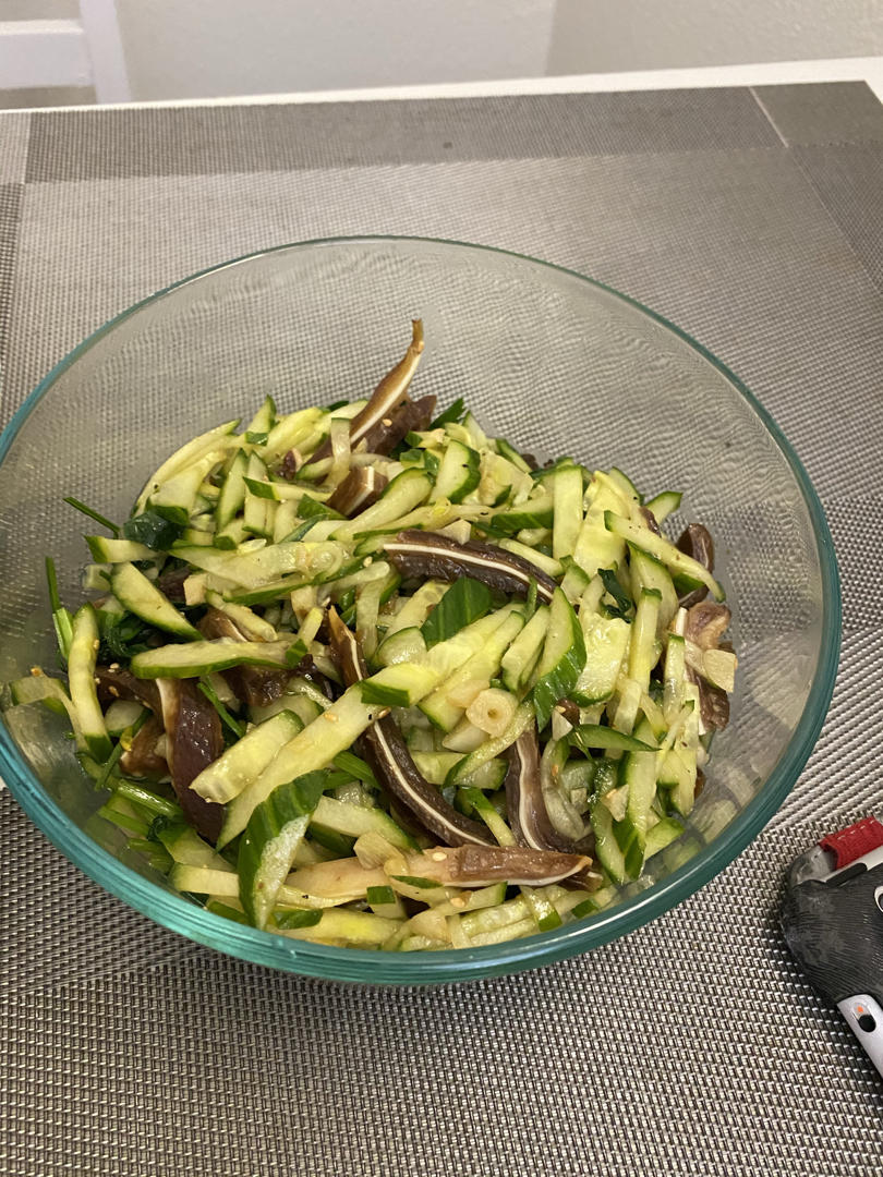 猪耳朵拌黄瓜