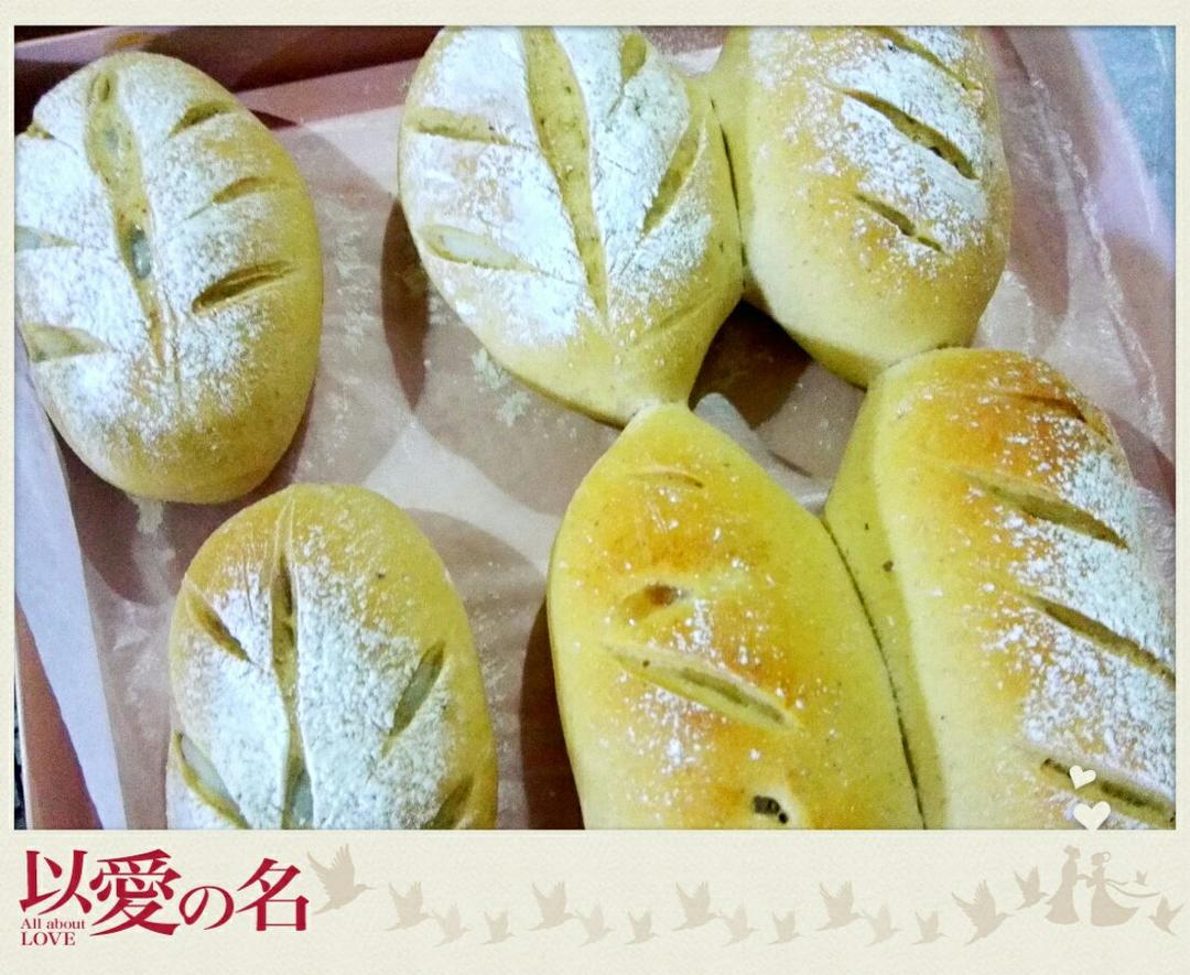 全麦红糖桂圆软欧包