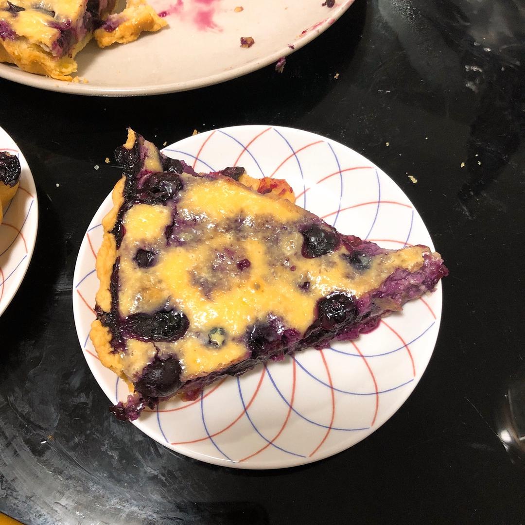 蓝莓乳酪派