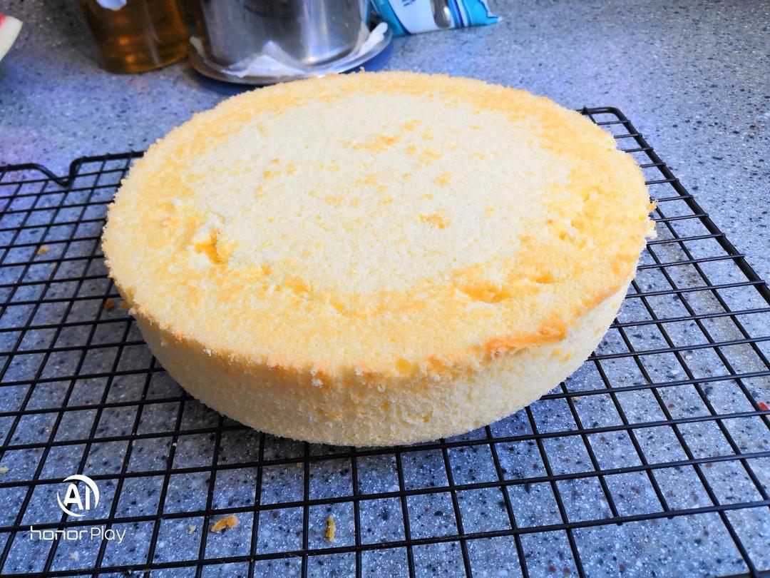 8寸 戚风蛋糕 生日蛋糕胚