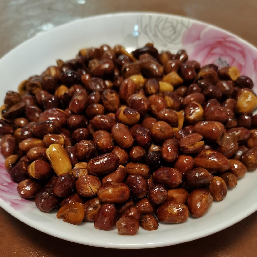 又香又脆不发软的炒花生米
