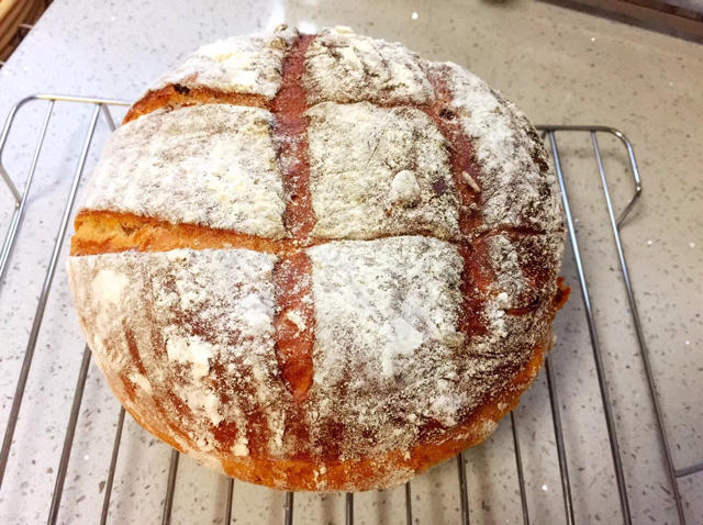「欧包」经典英式布鲁姆面包 English bloomer