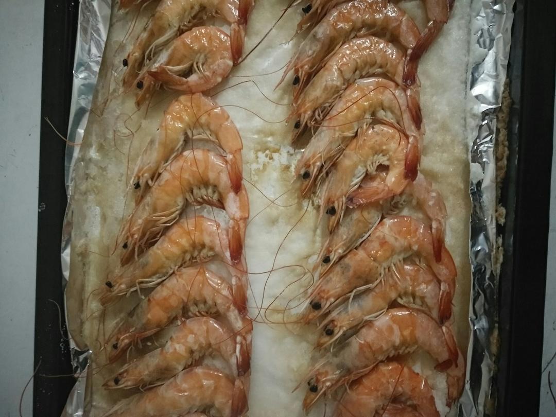 盐烤虾
