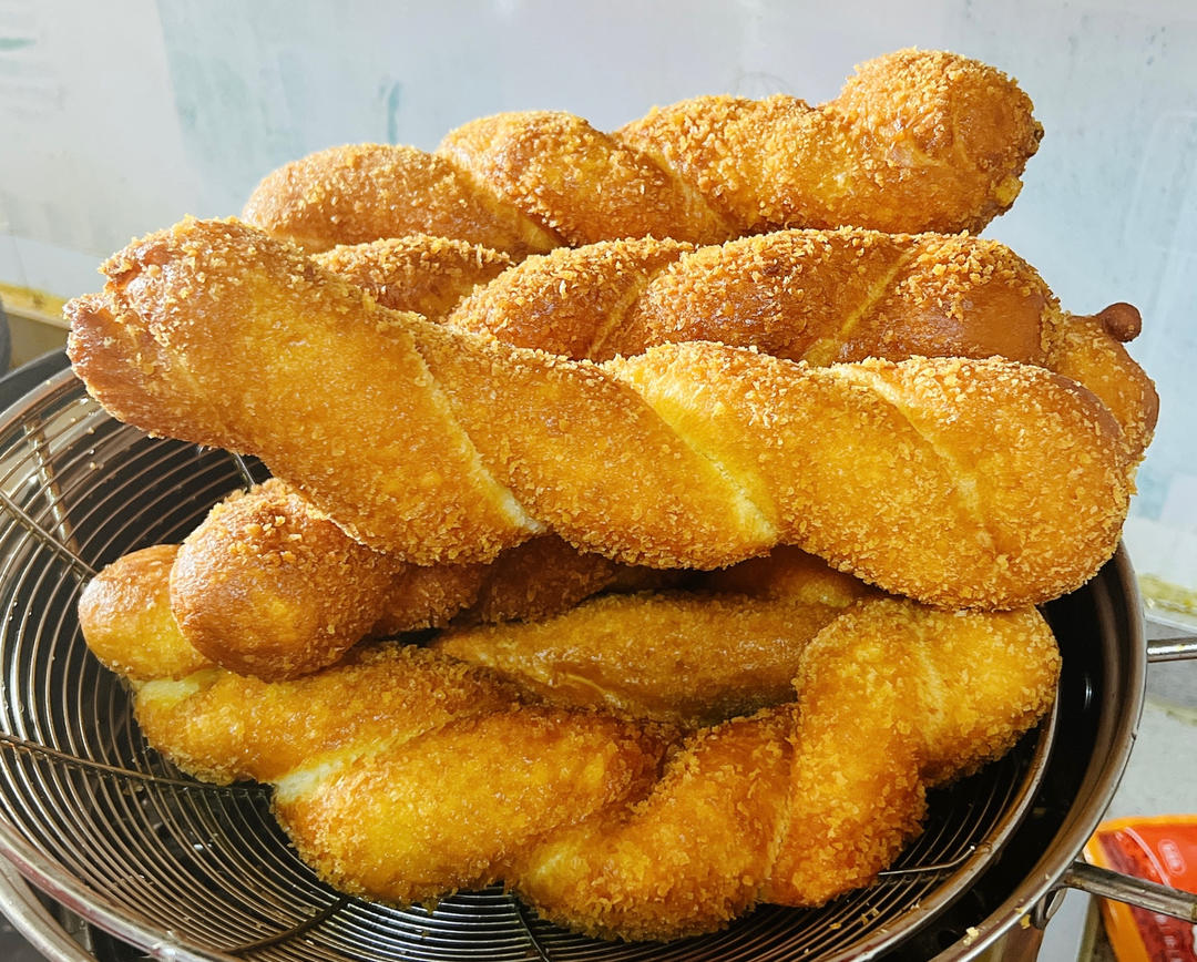 全网超🔥酸奶爆浆大麻花（附鲜奶麻薯馅配方）