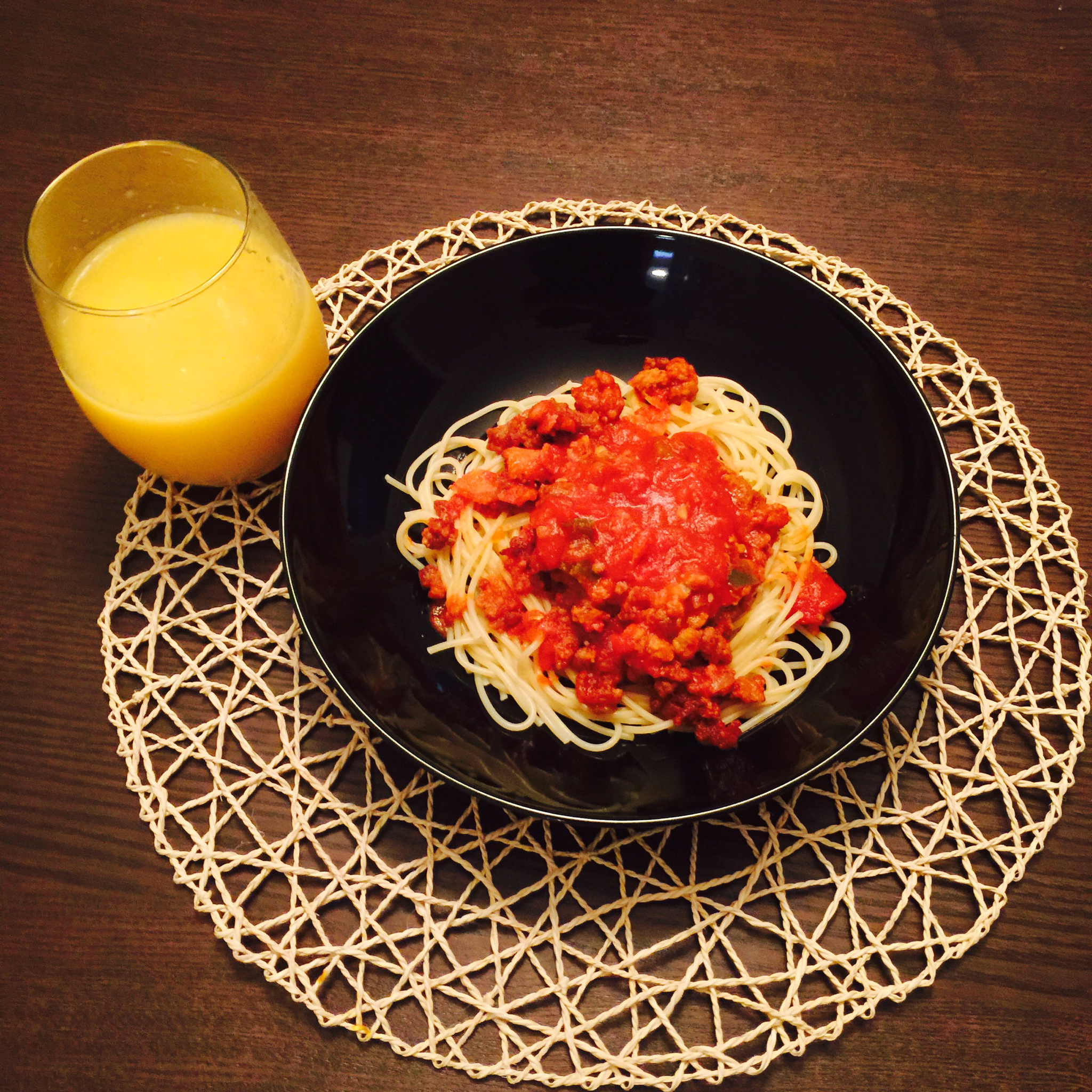 番茄肉酱意大利面