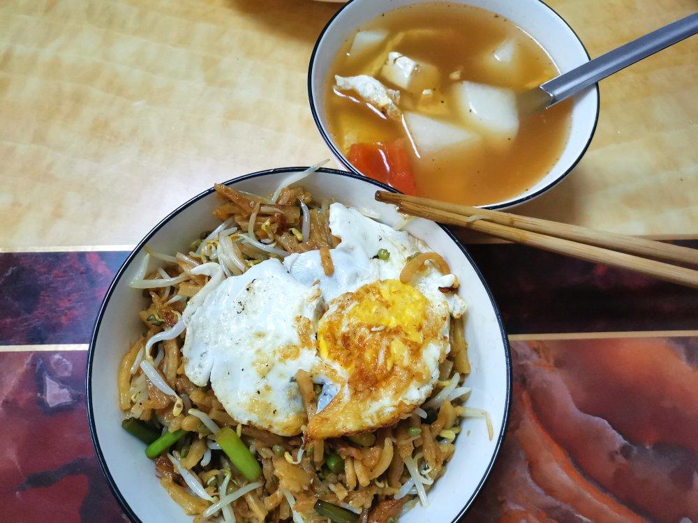 老北京素炒饼(肉炒饼)