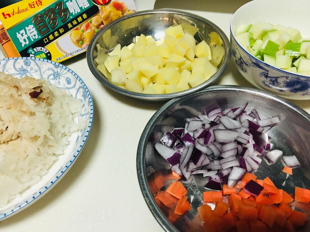 【12月北鼎烤箱食谱】咖喱虾仁焗饭