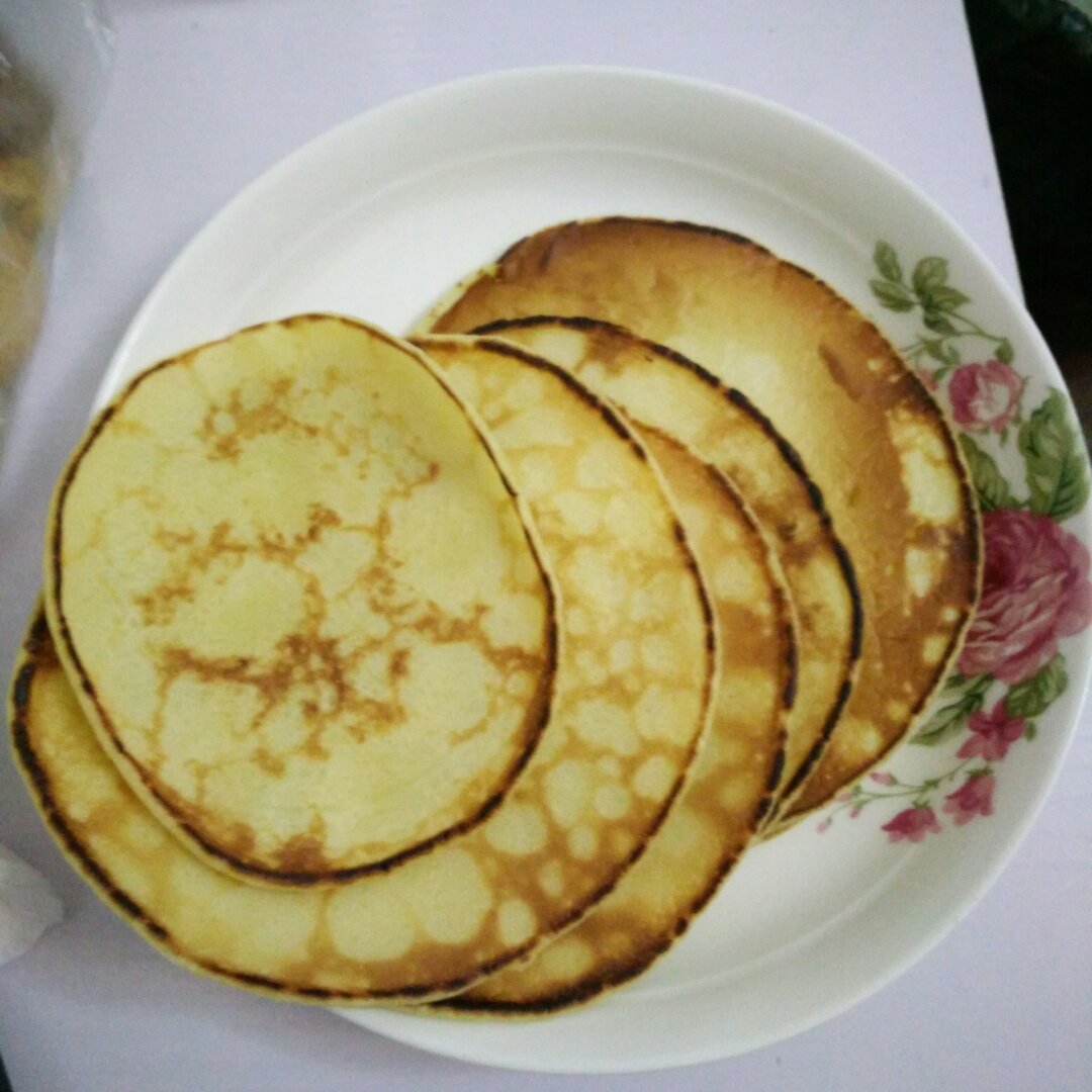 超级简单pancake【无黄油健康版】