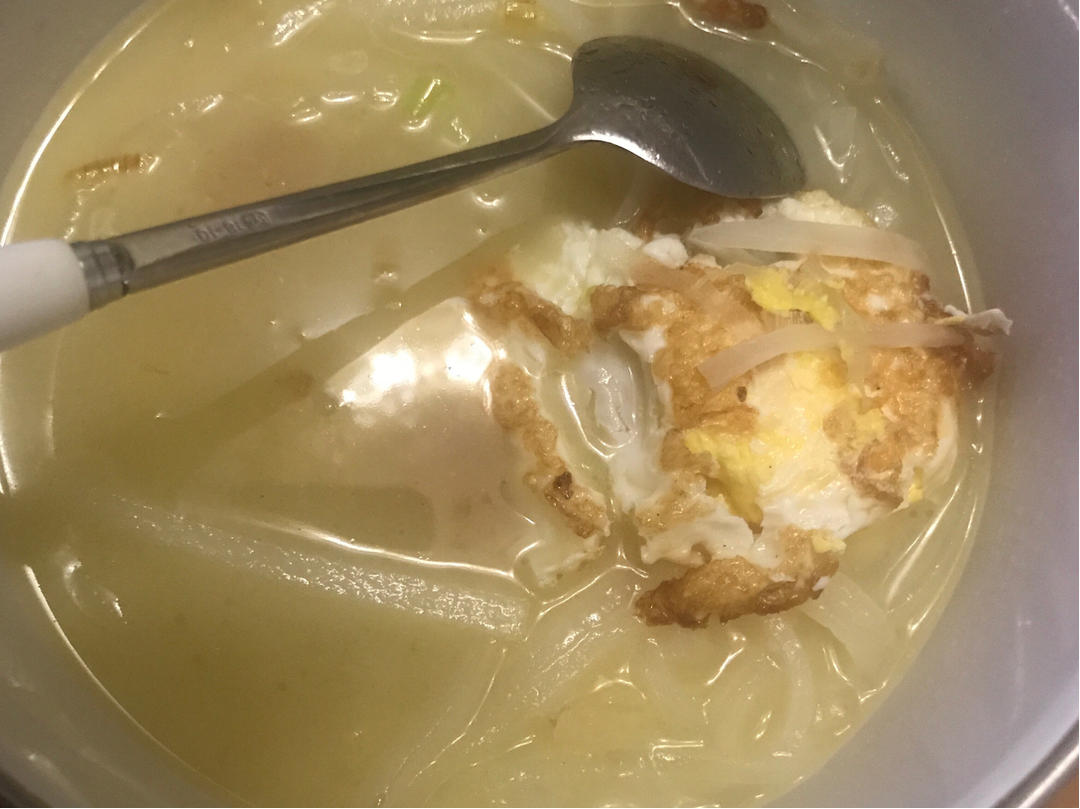 黄磊同款萝卜丝煎蛋汤