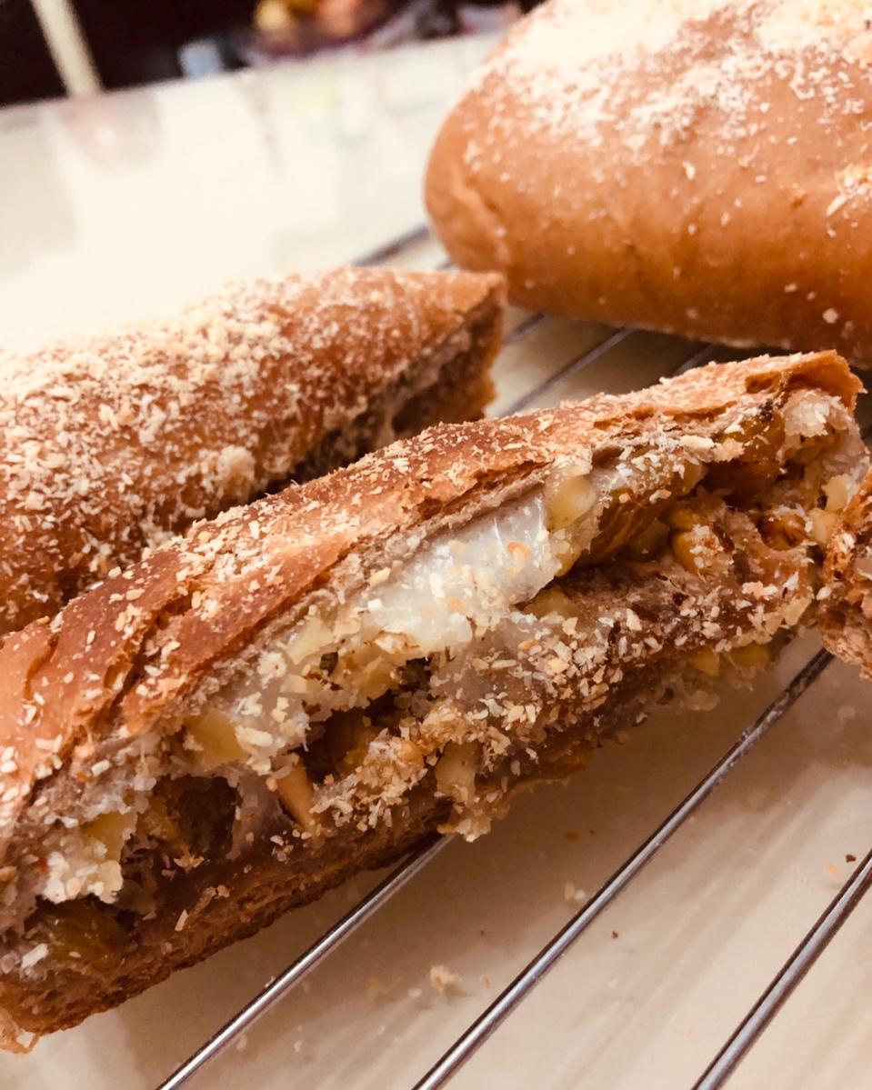 可可麻薯软欧(面包)