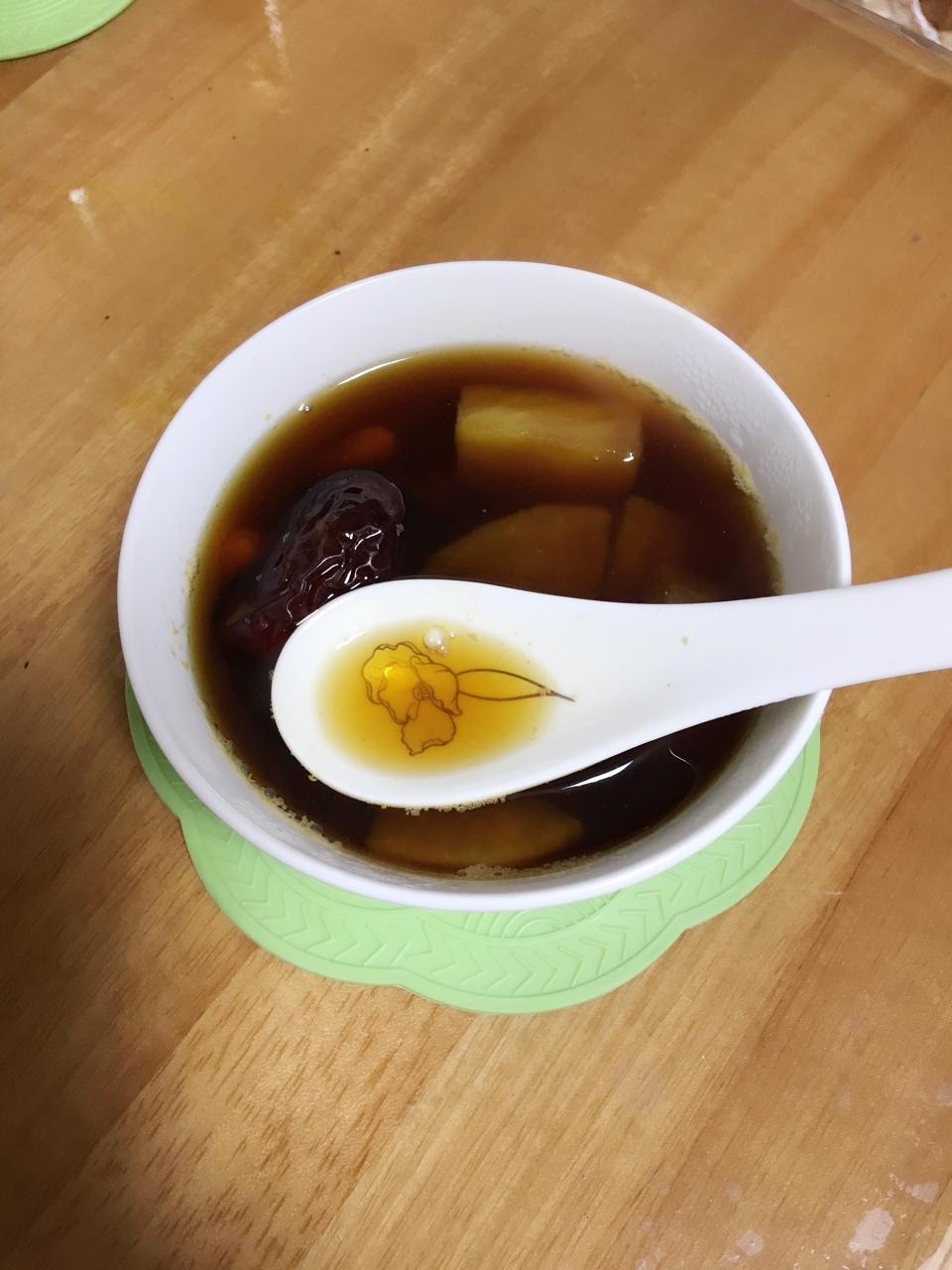 秋日苹果红枣糖水
