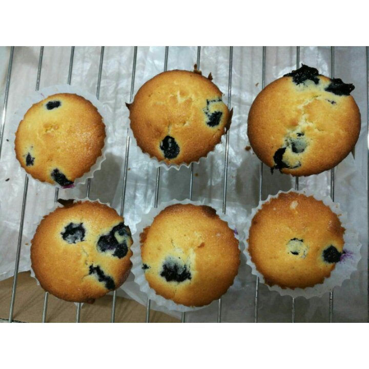 蓝莓玛芬蛋糕 Blueberry Muffin