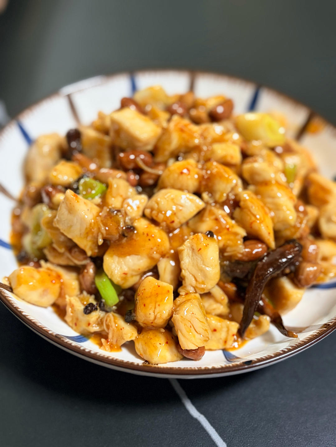 秘诀是雪碧的宫保鸡丁