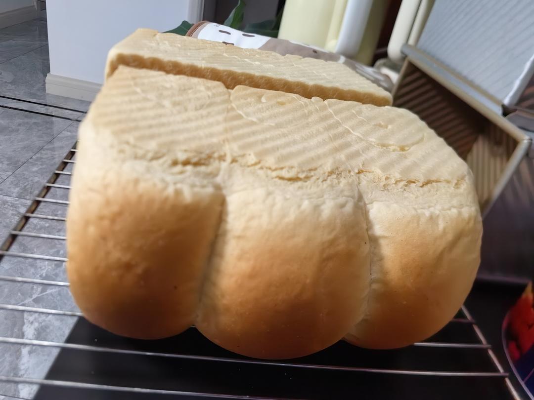 夺命软吐司(๑´ڡ`๑)超软拉丝极速方便的一次发酵吐司