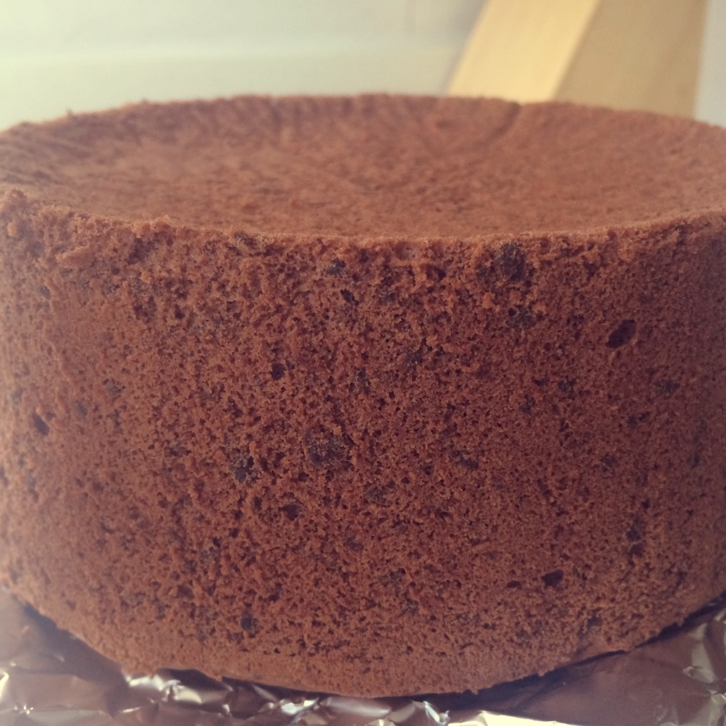 香浓黑巧克力戚风