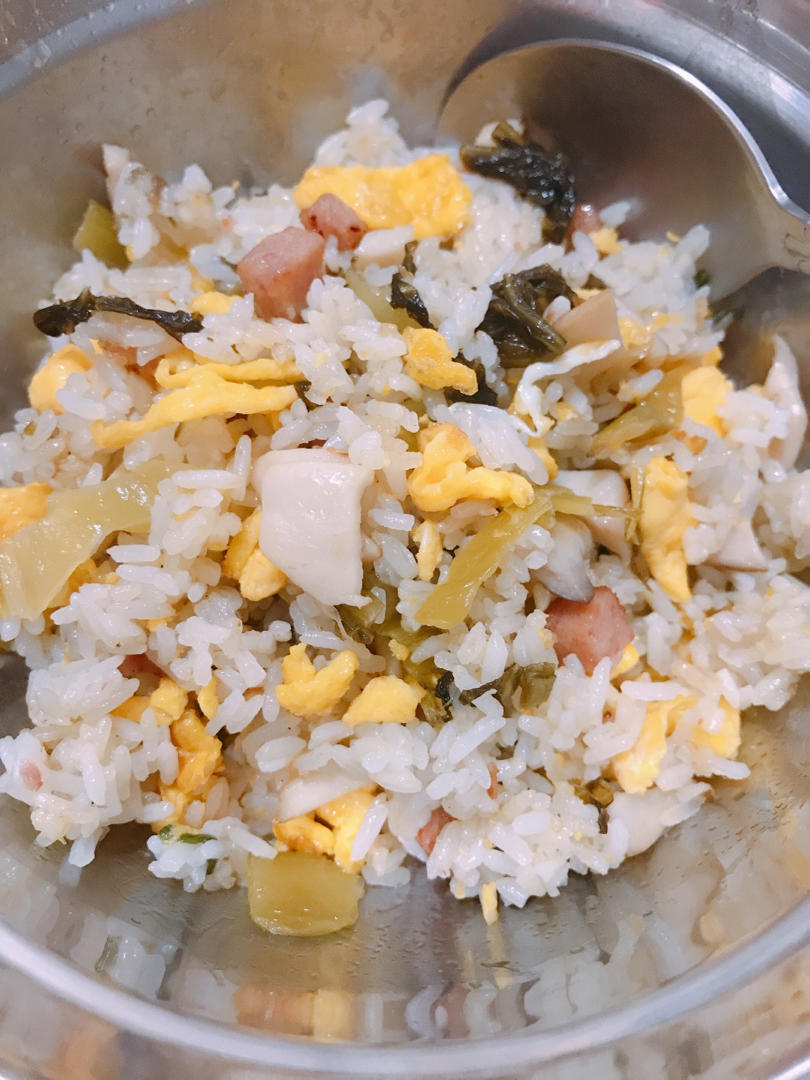 简单的美味---酸菜炒饭