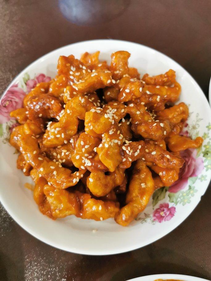 糖醋里脊（脆浆糊）