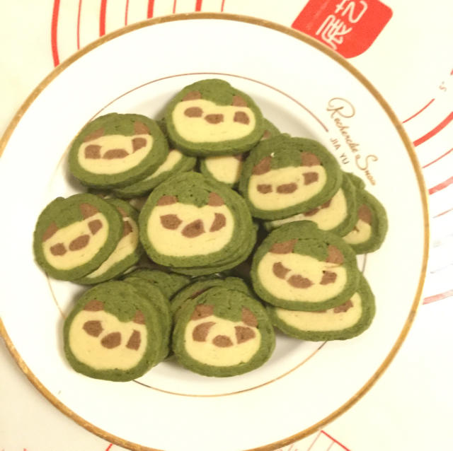 熊猫饼干（稍微修改了下糖小饼的方子）