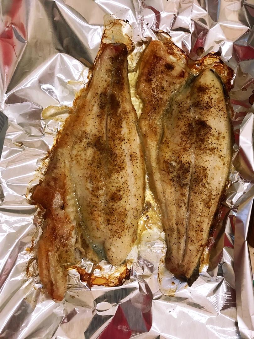 减脂餐~锡纸烤巴沙鱼