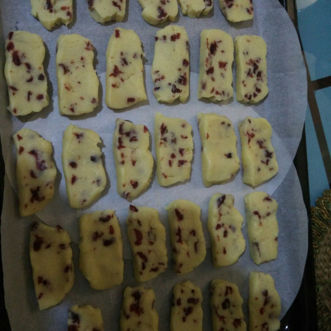 蔓越莓饼干--新手烘焙0压力 #皮黑森林#