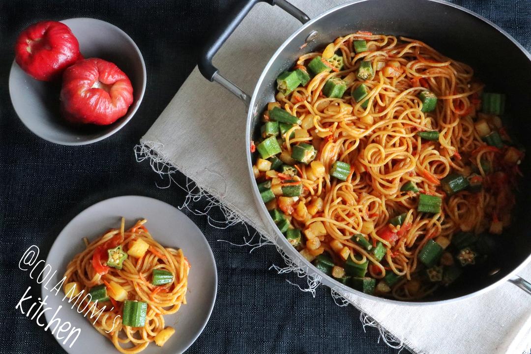 香辣番茄炒意面