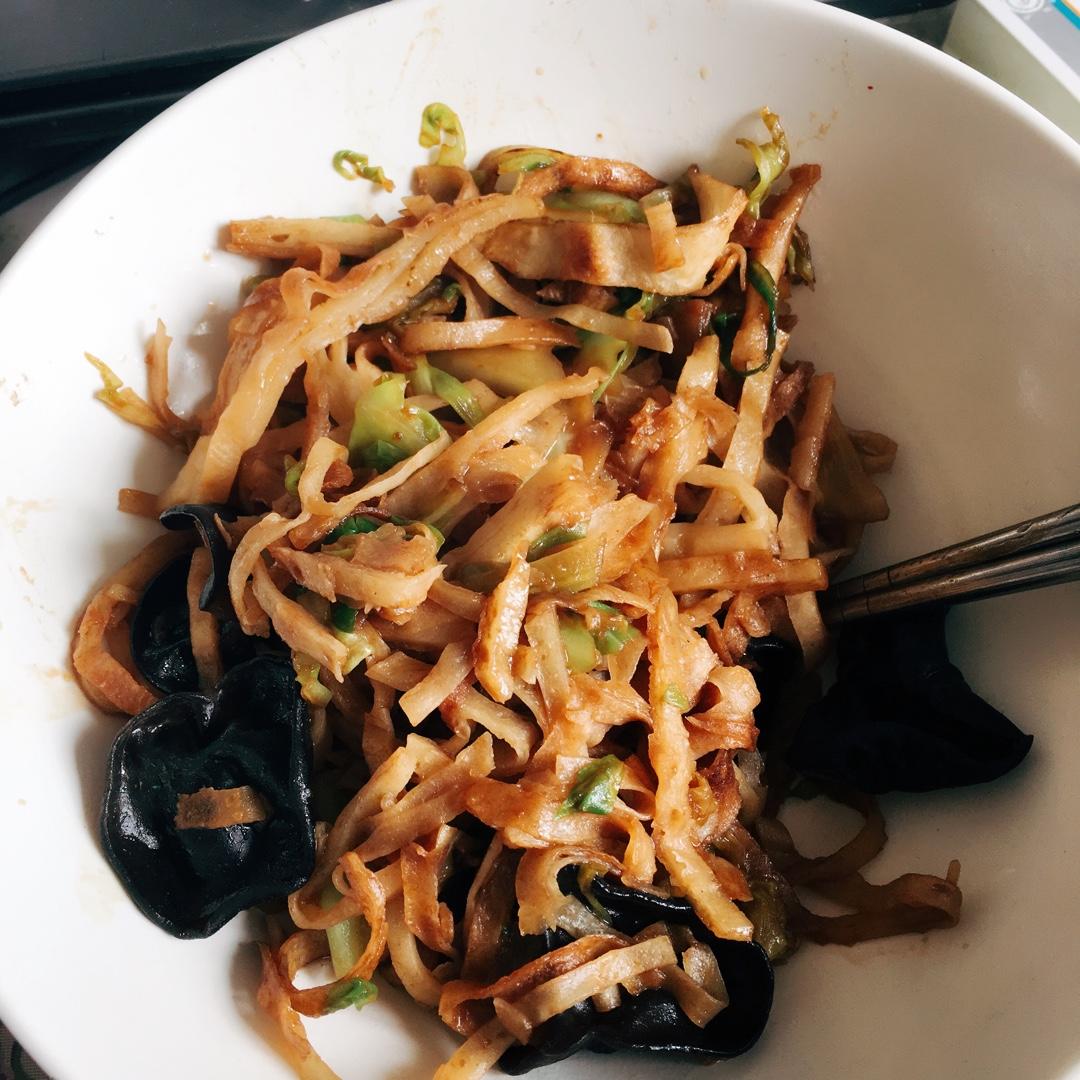 好吃哭的——家常炒饼