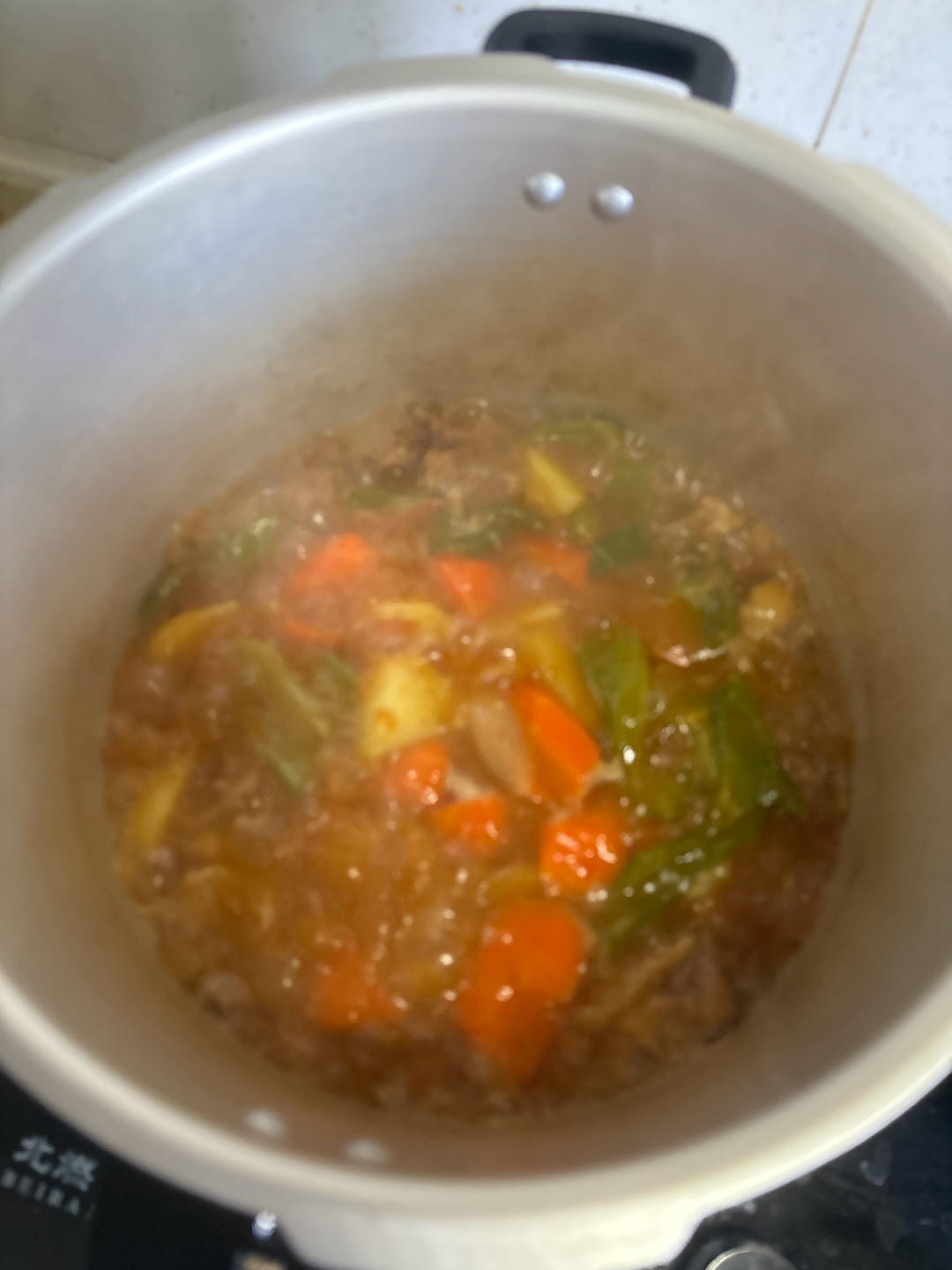 番茄土豆炖牛腩（高压锅版）