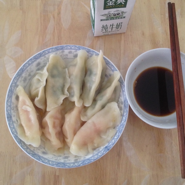 基础水饺-黄瓜虾仁馅 Basic Dumplings