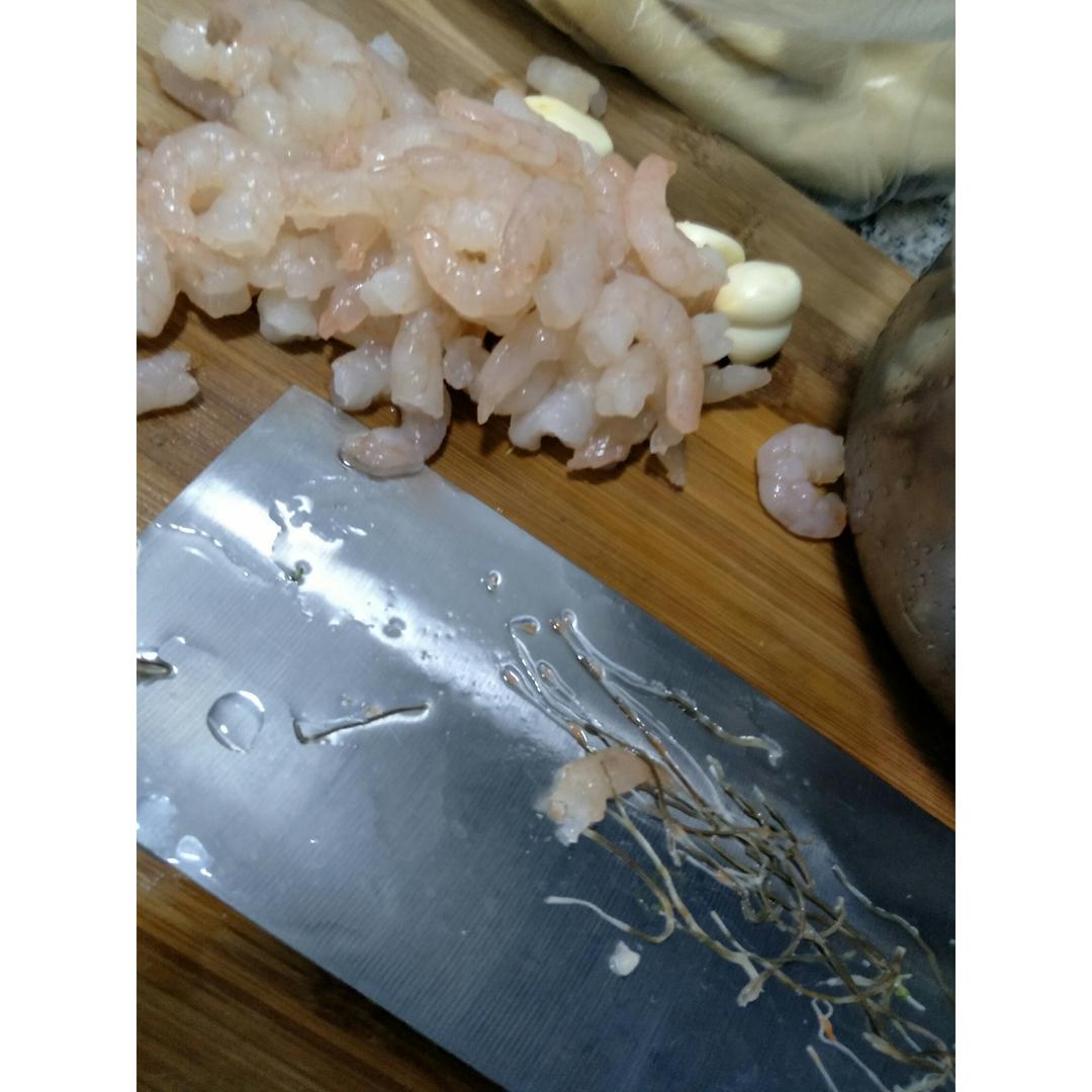 虾仁炒西兰花