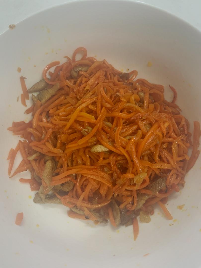 胡萝卜丝炒肉