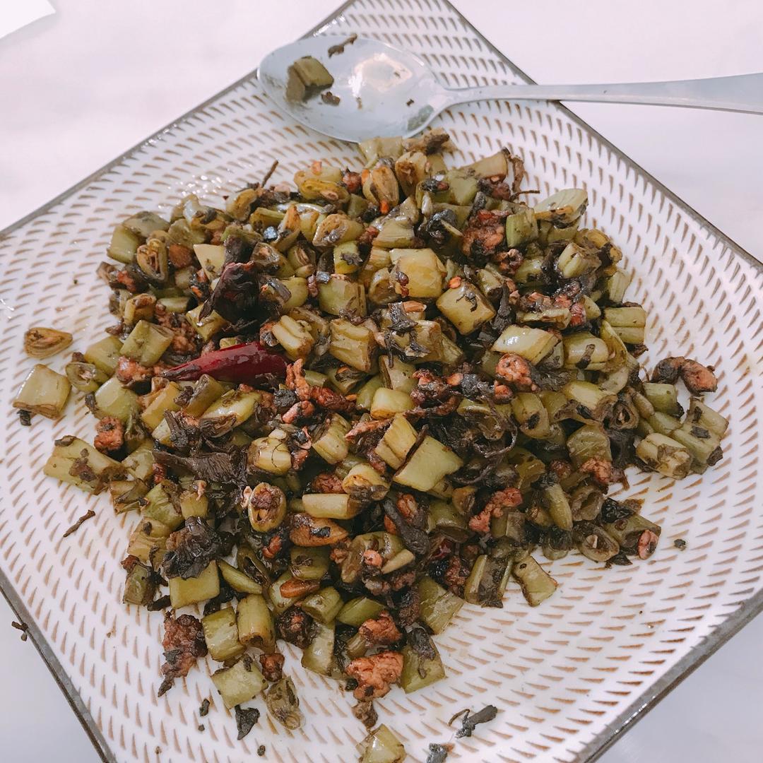 四季豆肉末橄榄菜