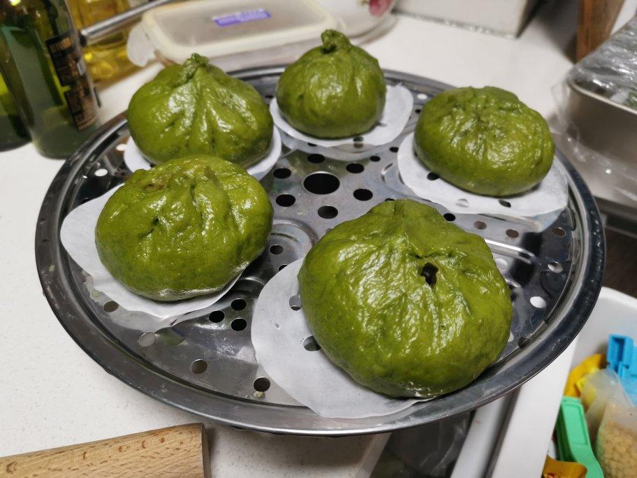 蒸一锅艾草馒头吧