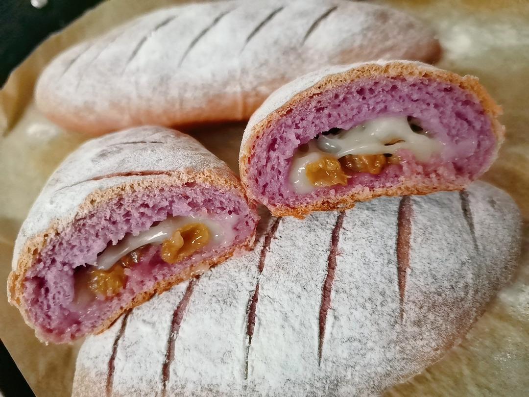 薯泥麻薯软欧包