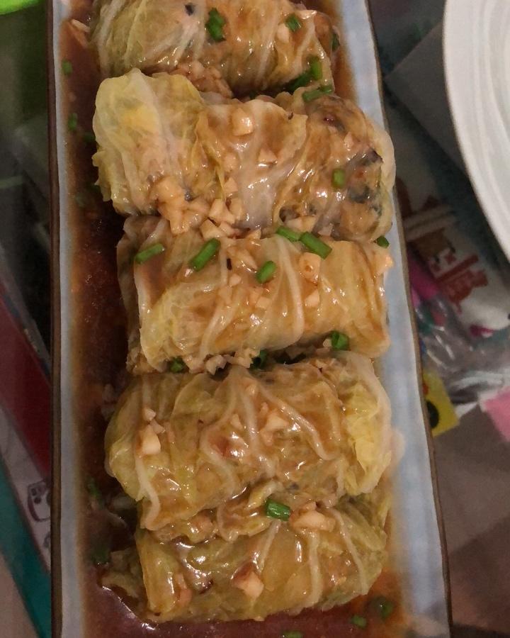 肉酿白菜卷