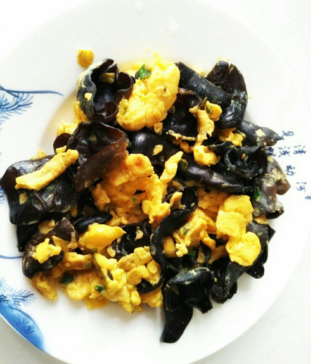 白开水_66做的木耳炒鸡蛋