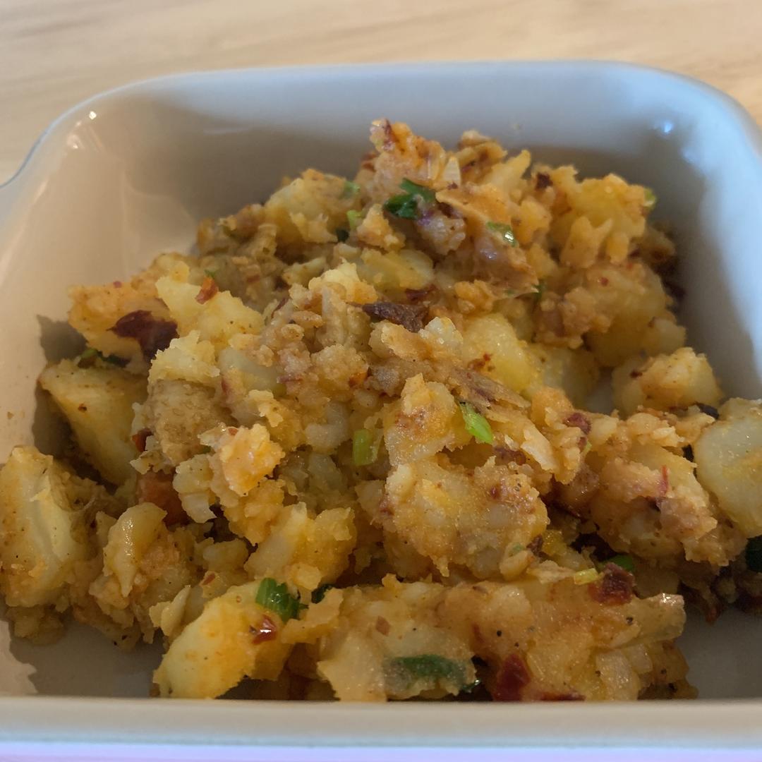 孜然香辣土豆泥