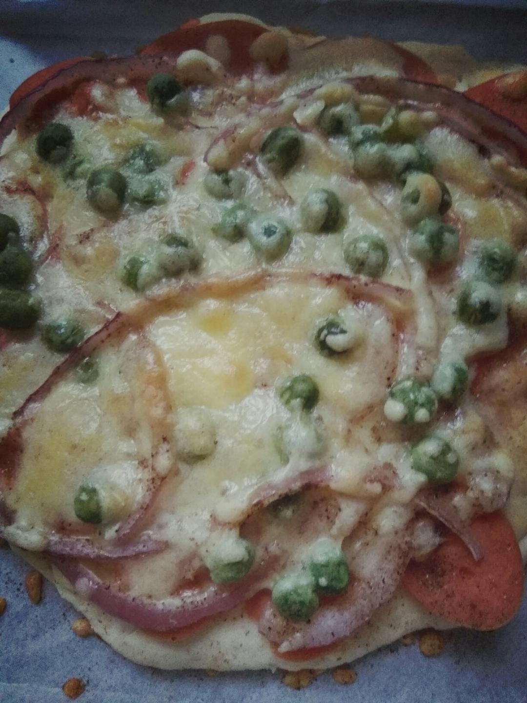 八寸披萨饼皮（四个）制作