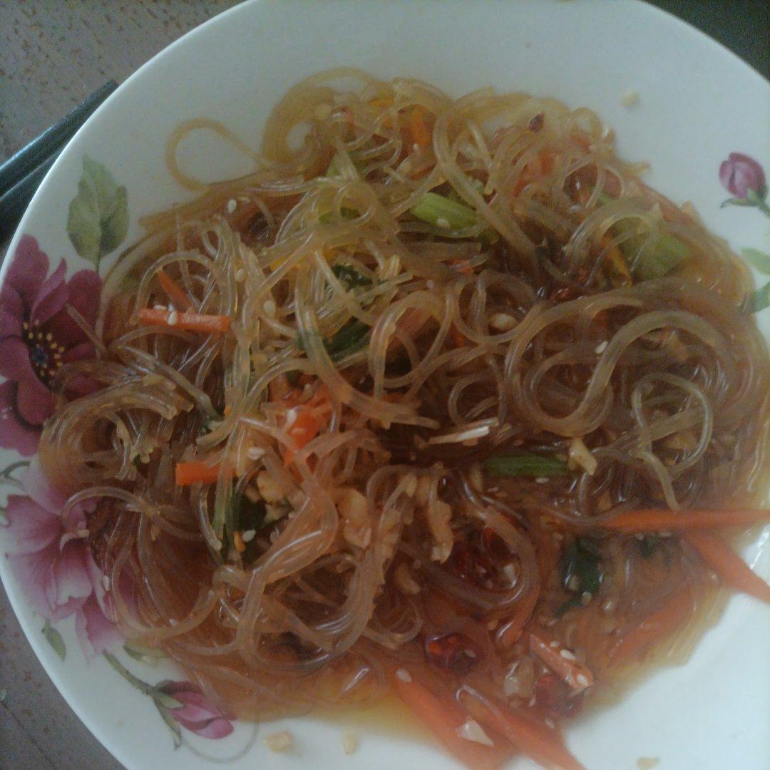 简易版凉拌粉丝