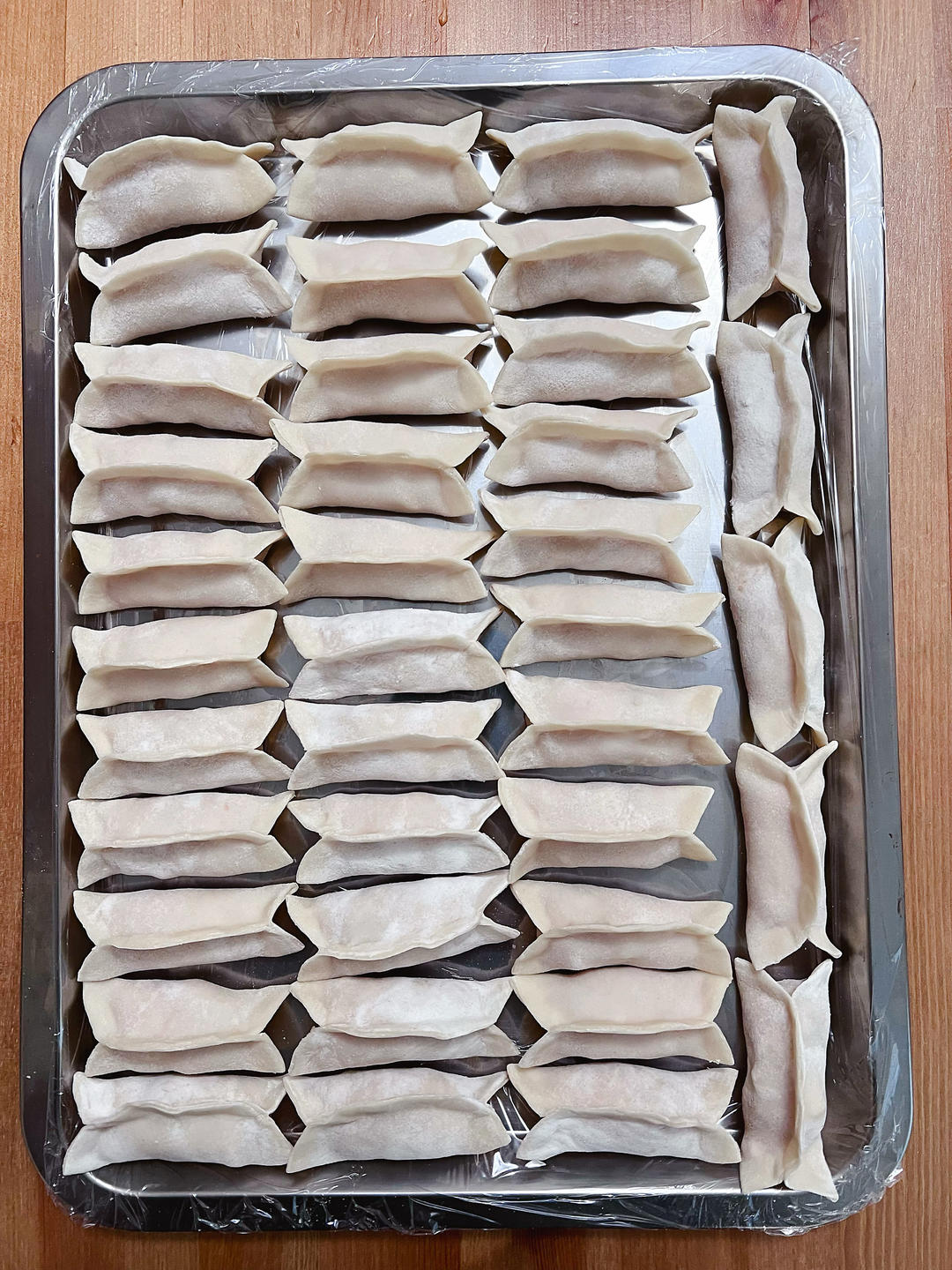 半烫面饺子皮（锅贴、蒸饺、烧卖、剩了还可以烙饼）