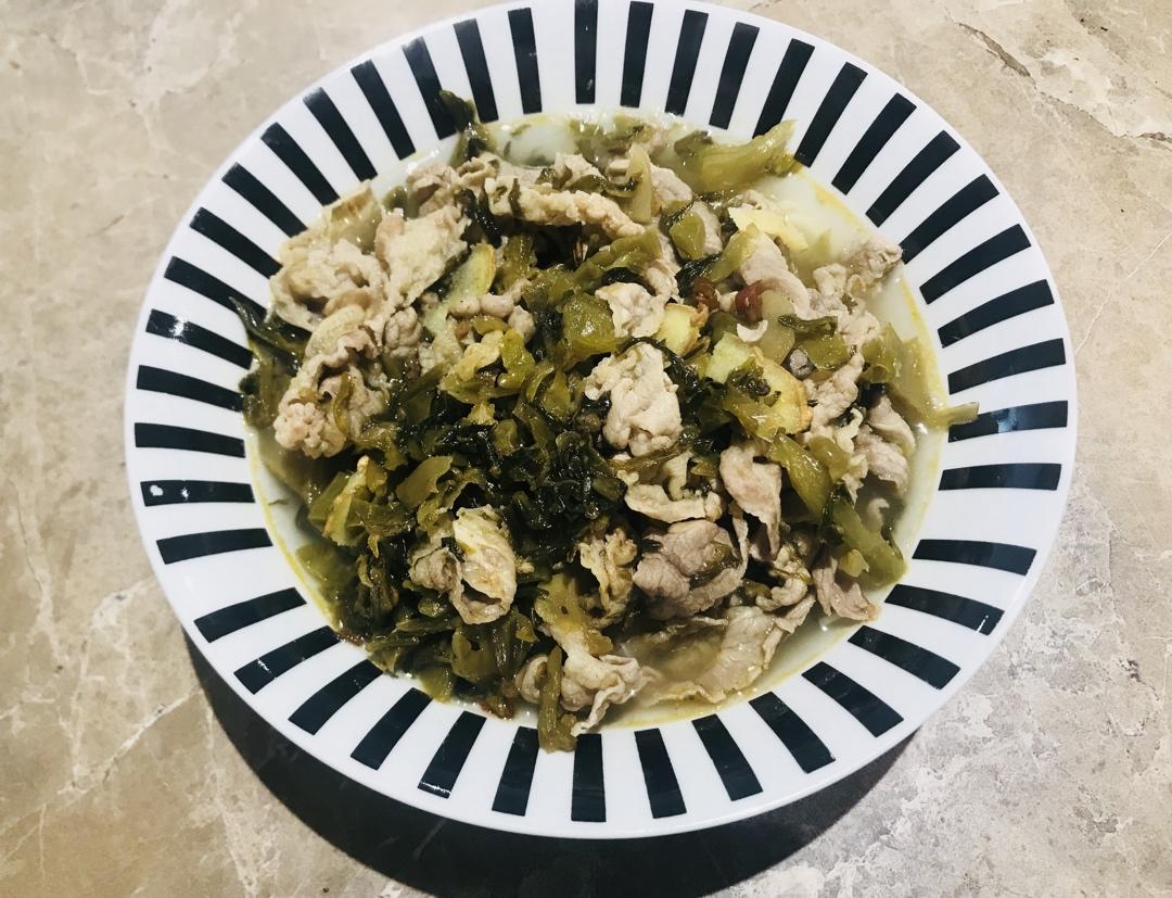 酸菜肉丝面