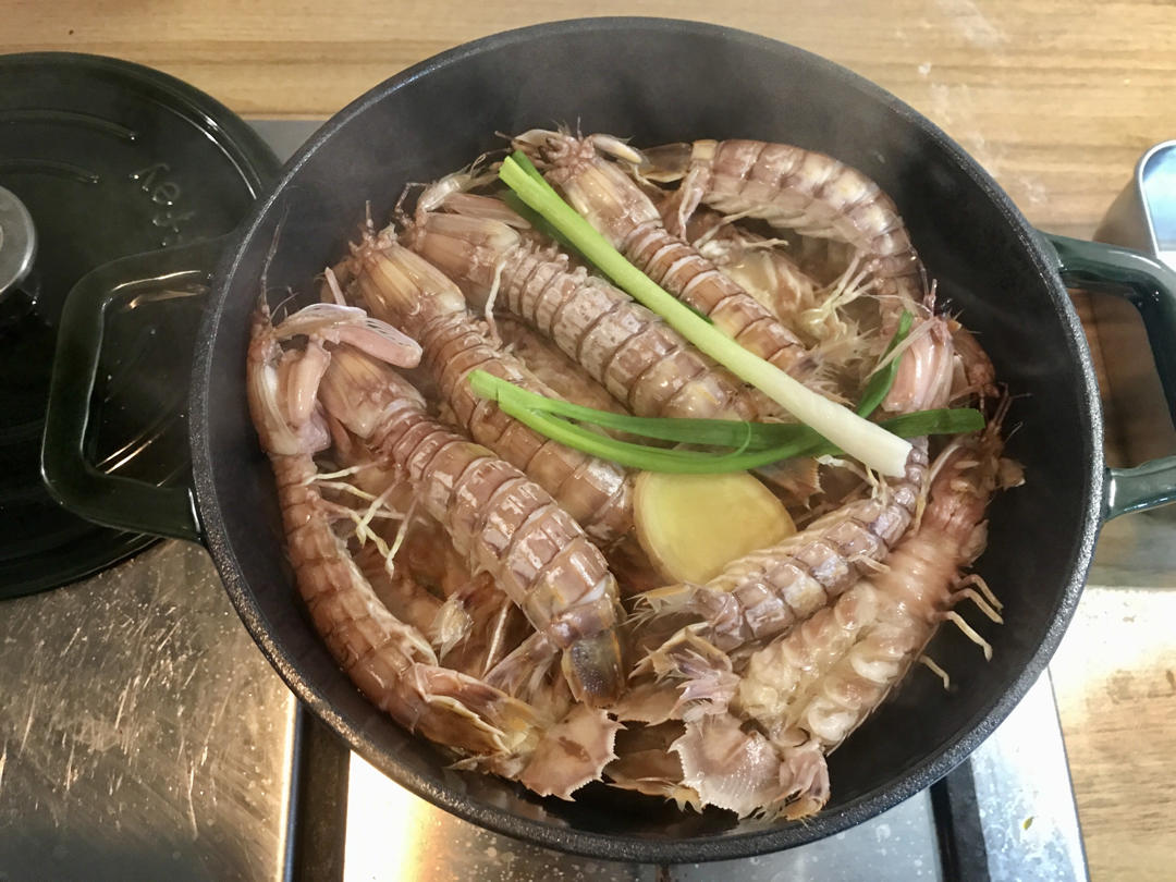 无水版的原汁原味皮皮虾/虾爬子
