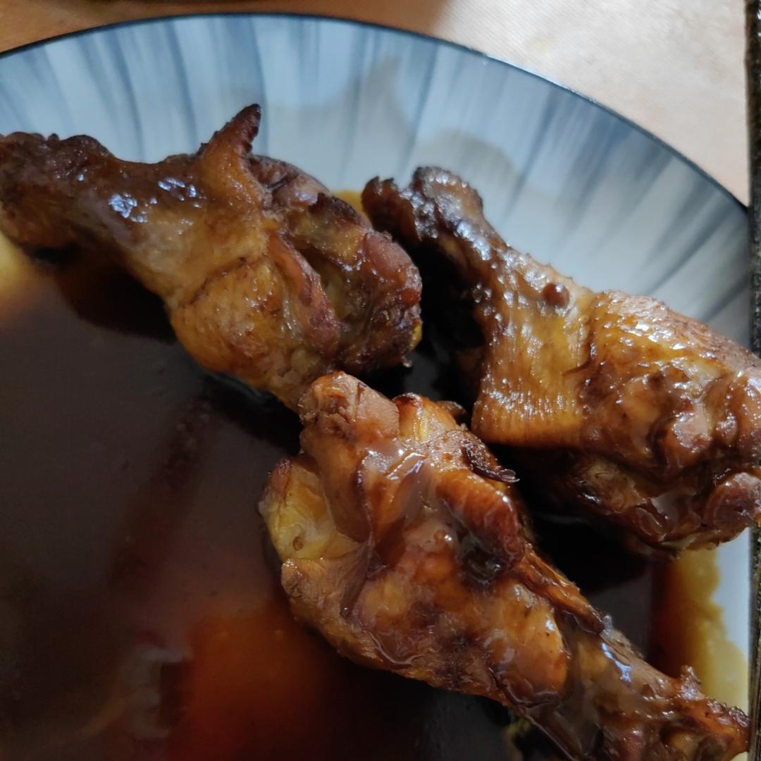 家常红烧小鸡翅根