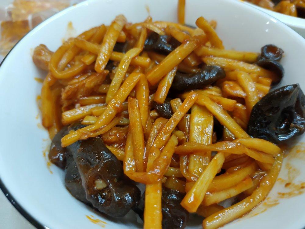鱼香肉丝——番茄酱版