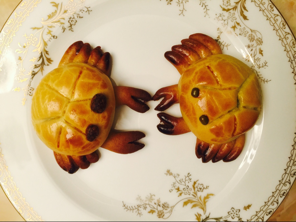 黄金螃蟹闹金秋——广式月饼螃蟹的做法