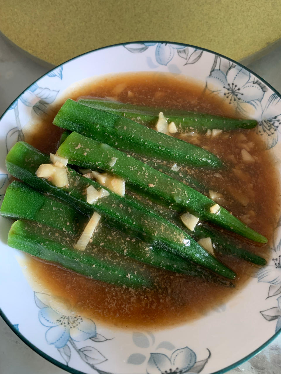 蒜蓉秋葵