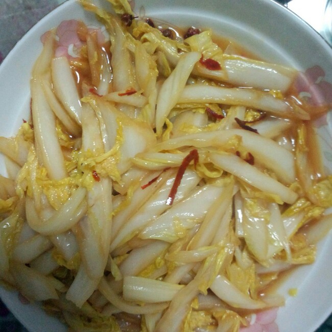 高清状元做的酸辣白菜丝