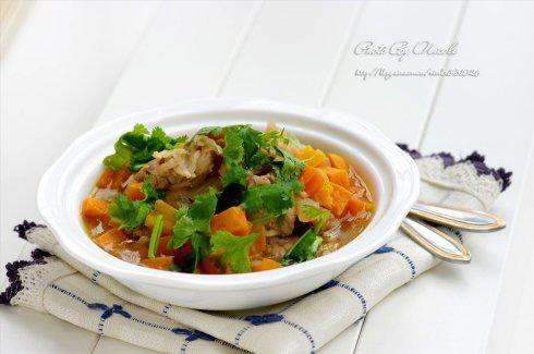 番薯肥牛汤的做法