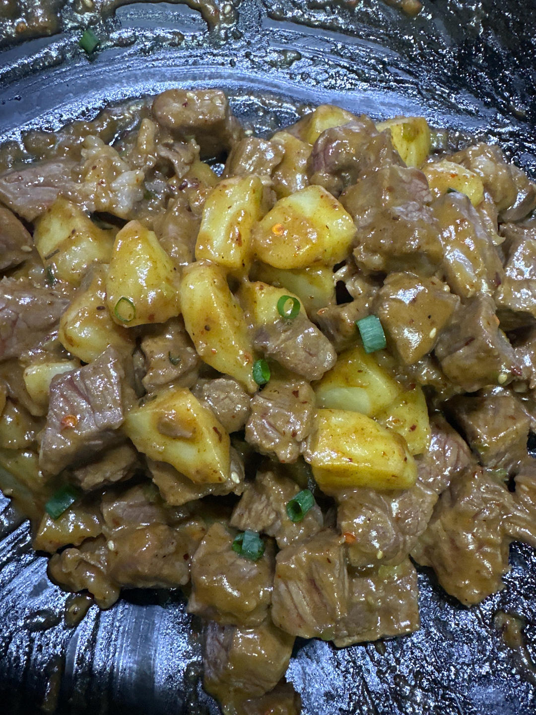 香辣孜然土豆牛肉粒，这么做巨巨巨好吃！！