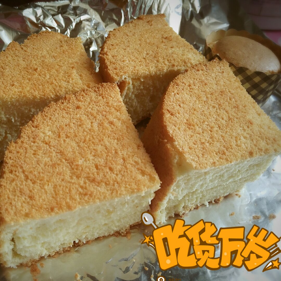 极致细腻的低脂戚风（2蛋6寸）